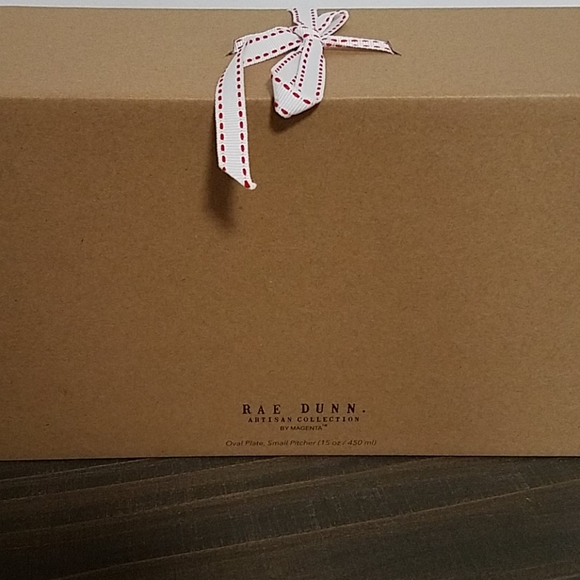 Rae Dunn milk & cookies set - Picture 3 of 3